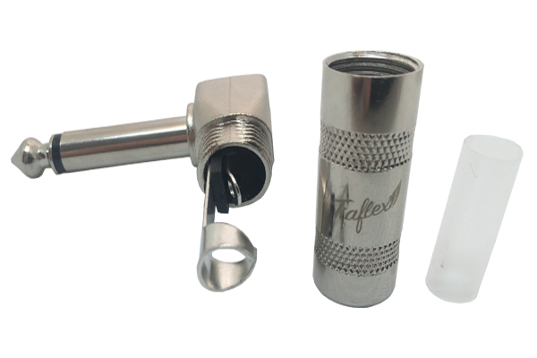 Conector P10 Mono 90° (kit com 5 Unidades) - Imagem 2