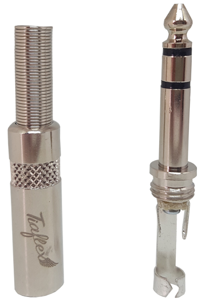 Conector P10 Stereo (kit com 5 Unidades) - Imagem 2