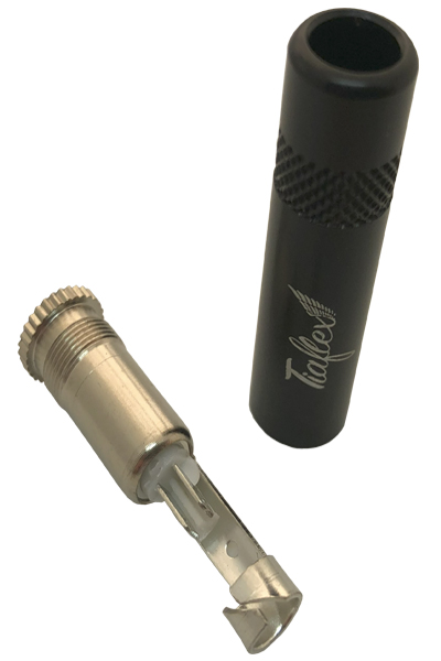 Conector P2 - Stereo Fêmea Black - Entrada 6mm (Kit com 5 Unidades) - Imagem 2