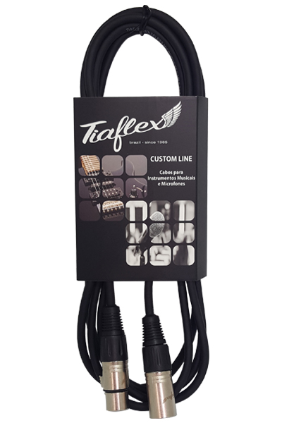 Custom Line Balanceado (Plug XLR/XLR) 10 Metros